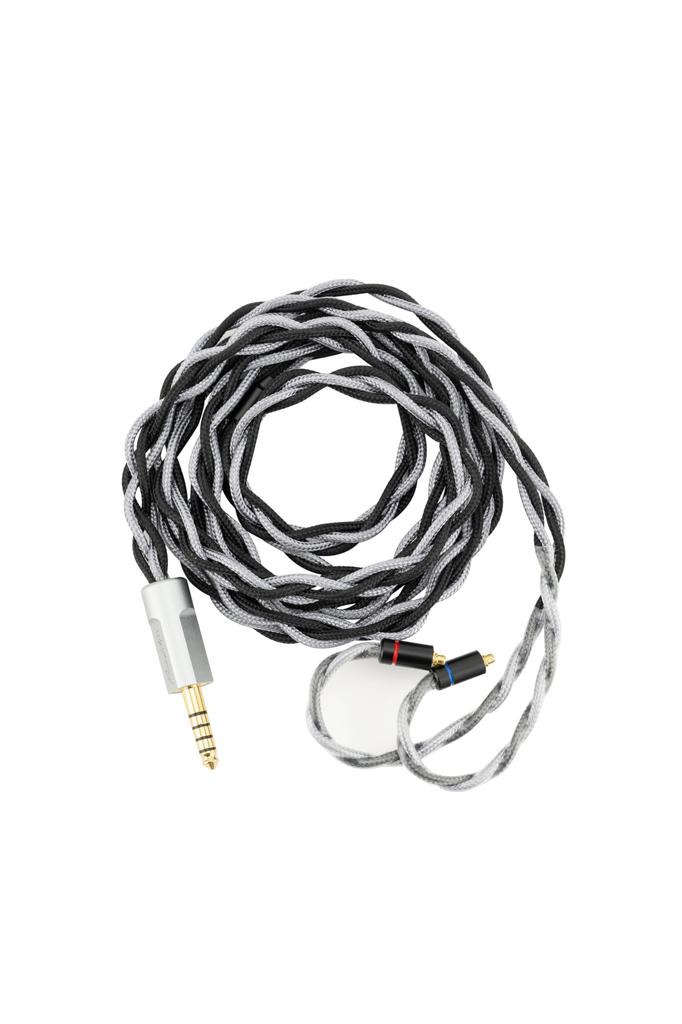 Moondrop Atami MMCX Earphone Litz Selected Single Crystal Copper Special Earphone Upgrade Braided Detachable - 4.4mm Recable, Structure, + High-Purity