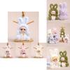 Plush Bunny Keychain With Soft Short Plush For Girls And Women