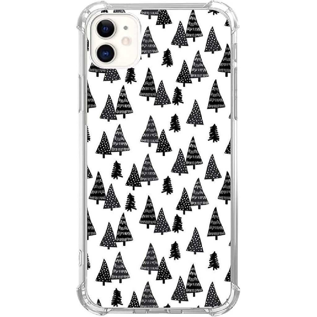 Scottish Highland Cattle Phone Case - Compatible with iPhone 12/12 Pro, Hippie Wild Cow Animal Cover for Teens, Men, Women - Trendy Cool TPU Bumper
