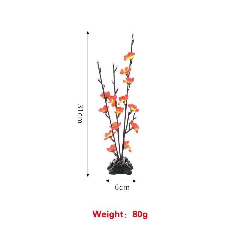 Decorative Flowers and Plants Japanese Barbecue Dishes Seafood Platter Decorative Ornaments Japanese Sashimi Swinging Plate-B