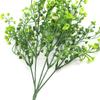 Simulated Golden Bell Willow Handle Bouquet Artificial Flower Home Desktop Flower Arrangement Decoration Plastic Fake Flower Green Plant Leaf