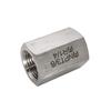 Stainless Steel 304 Threaded Reducing Adapter, Female NPT 3/8" To R1/4" BSPT