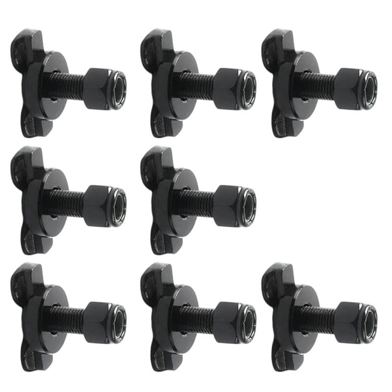 8 Pieces Strong Double Ear Sliding Tracks For Automotive Use Ideal For Transporting Equipment In Trailers