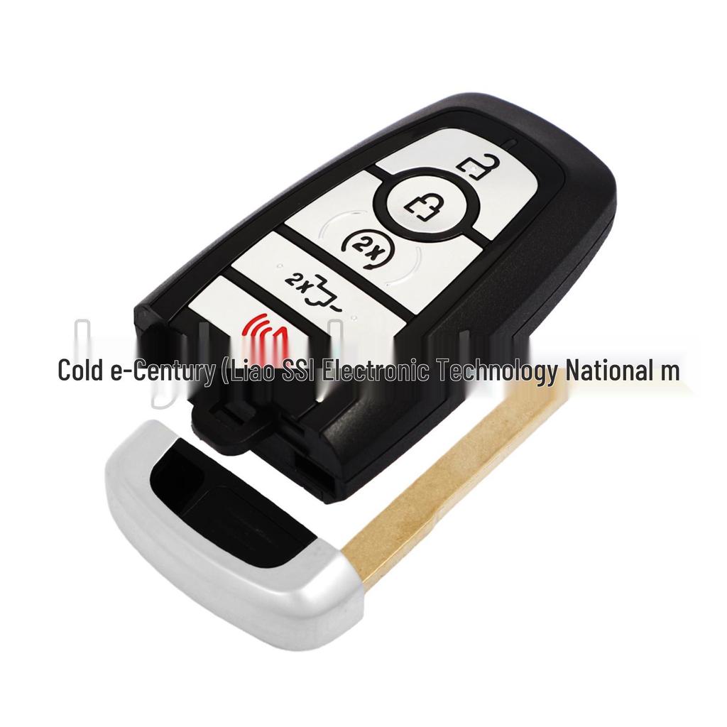 Compatible 5-Button Car Key Remote Control for Ford F-250, F-350, F-450 (Model: M3N-A3C108397)