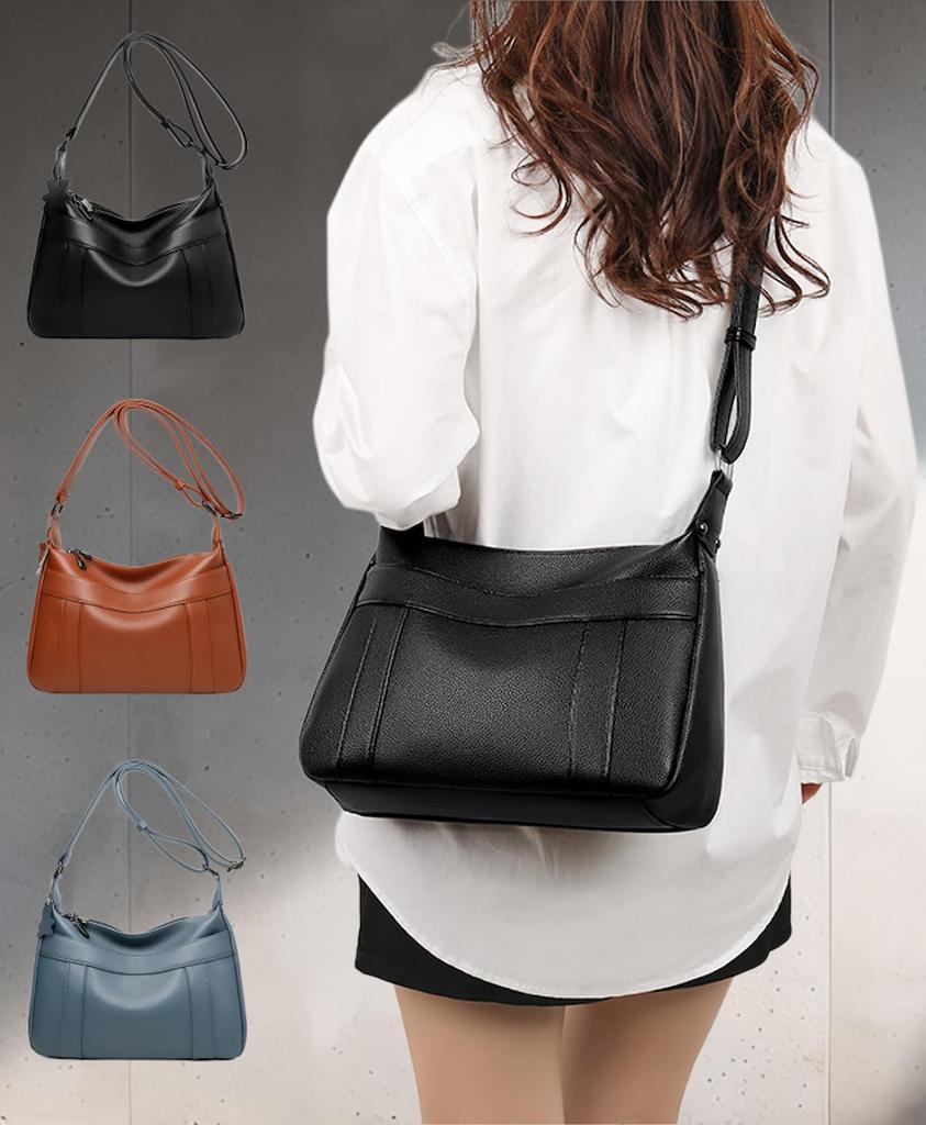 Shoulder Bag for Shoulder Bag [Welltude] Women, Crossbody, Bag, 2-way (light Brown)