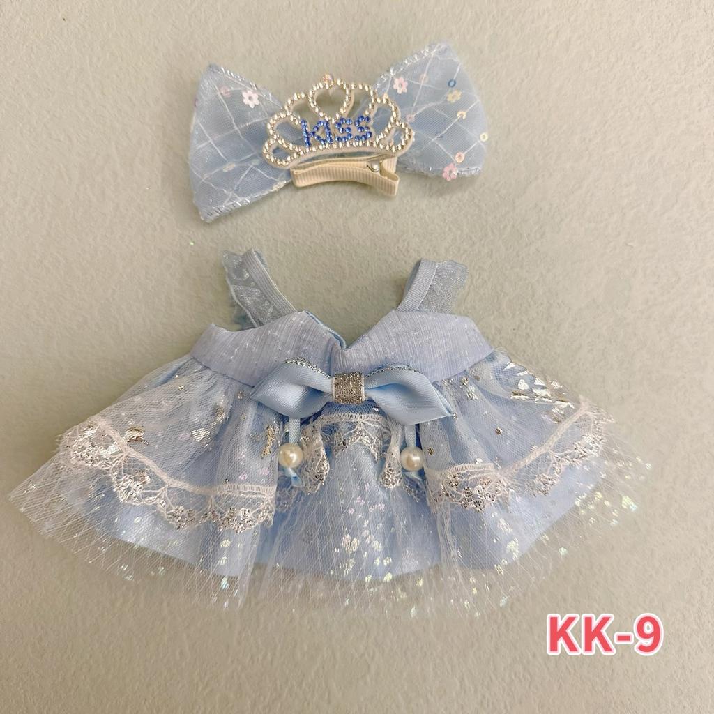20cm Cotton Doll Clothing, Cute and Sweet Lolita Dress, 20cm Doll Dress-up Clothes