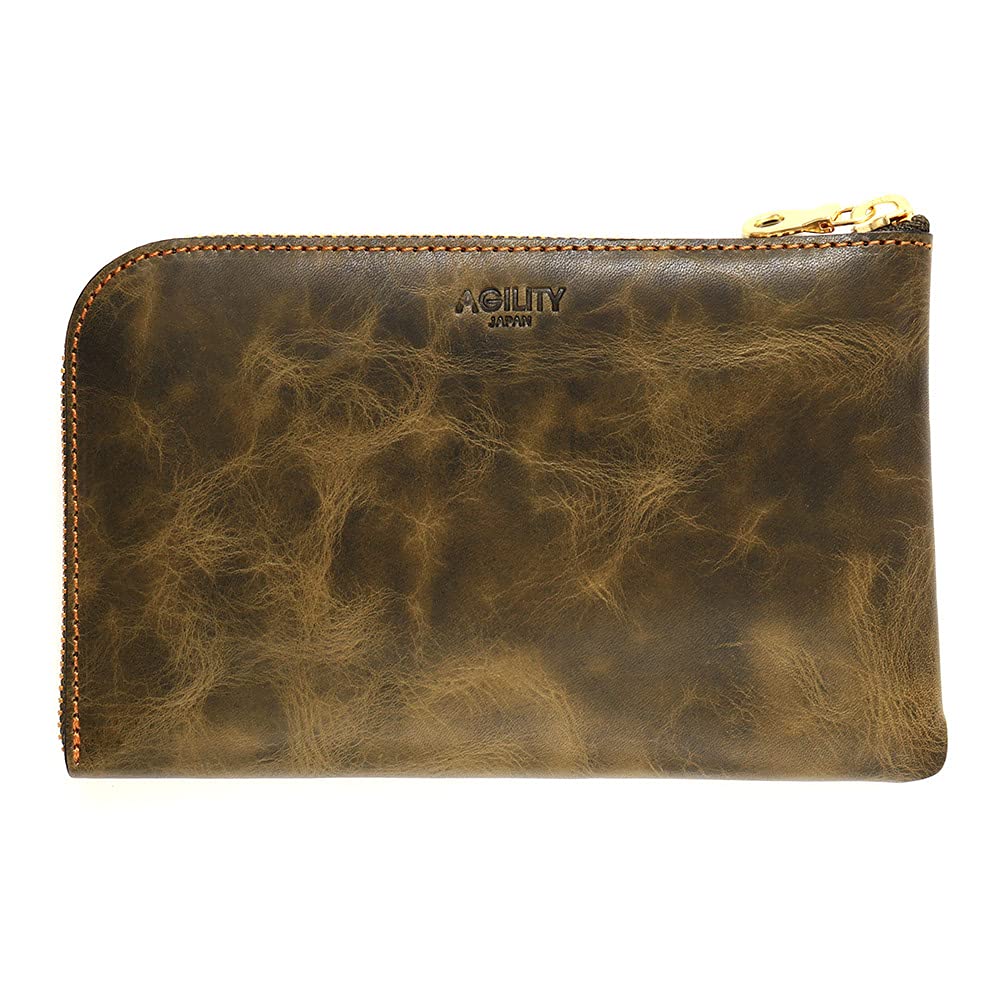 

AGILITY affa Wallet with Passport Smartphone Pochette Voyage L-shaped Zipper, Case, Case,