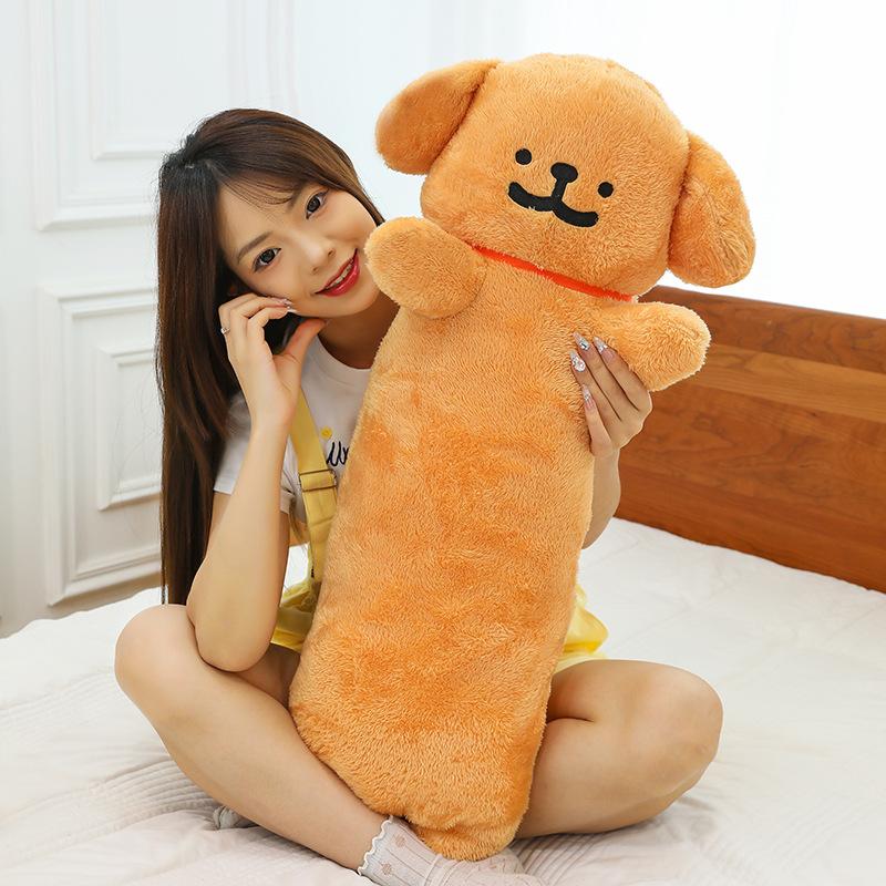 Korean Line Dog Pillow Ins Style Plush Toy Doll Line Puppy Cushion Car Birthday Gift