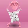 Halloween Party Dancing Skeleton Decor Swinging Left Right Tricking Bone People Model Gift Home Office Spooky Moving Ornament
