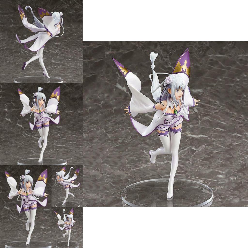 Rezero New Anime Starting Life In Another World Emilia Action Toys Figurine