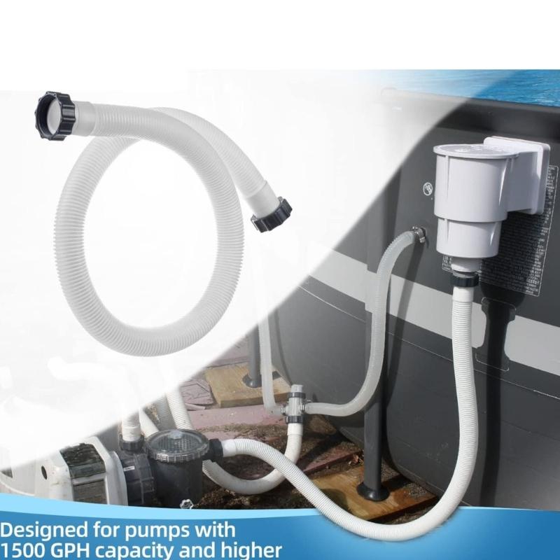 Pool Hose and Pump for Efficient Water Circulation Swimming Pool Maintenance Accessories Saltwater System Connector