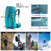 [Naturehike] Official Shop Backpack, Hiking Backpack, Large Capacity 45L, with Rain Cover, Waterproof, Lightweight, Breathable, Multifunctional,