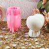 Cute Candle Mold,Love Balloon Silicone Mold for Candle Making Candle Mold for Diys Handmade Soap,Aromatherapys Candle