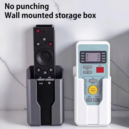 1/2/3 Pièces Support Télécommande Haute Durabilité Facile à Installer Boîte de Rangement Télécommande Climatisation Murale