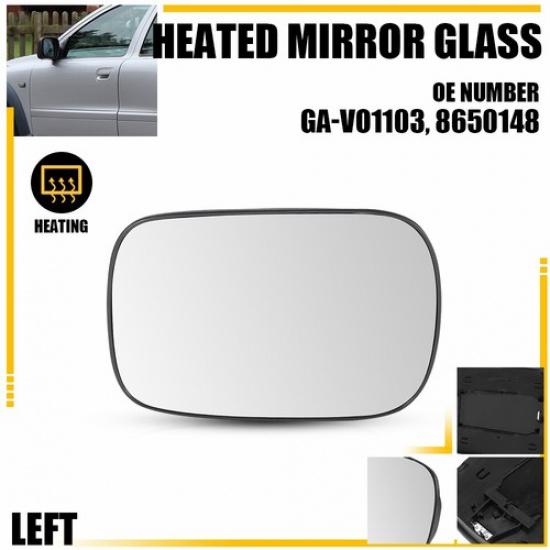 

Mirror Glass For Volvo XC70 XC90 2003-06 W/ Backing Plate Driver Side GA-VO1103