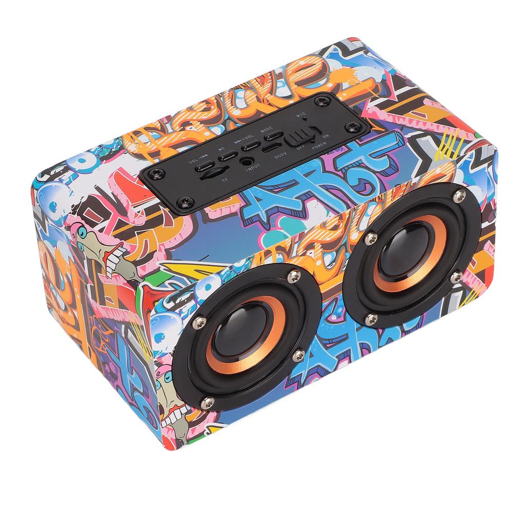 Bluetooth Speaker Heavy Bass USB Rechargeable Support Memory Card MP3 AUX Input Wireless Speaker