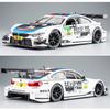 Automodell im Maßstab 1/24 für BMW IM M4 GT3 Rennwagen, Sportrennwagenmodell, Spielzeug, Miniaturkopie aus Pressgussmetalllegierung