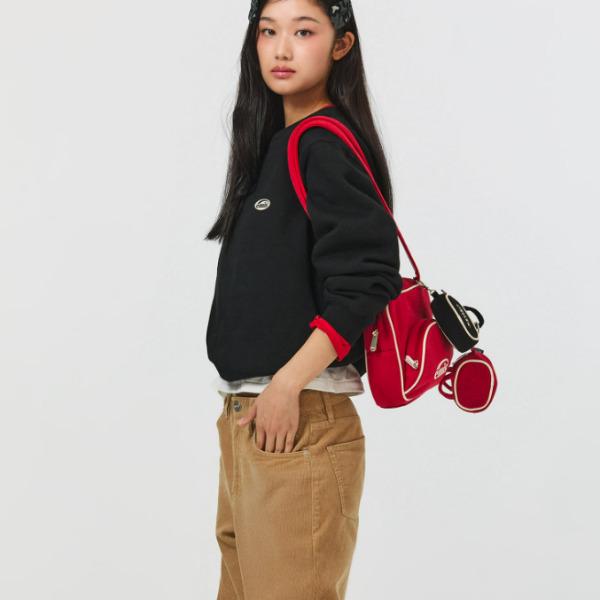 EMIS Jersey Logo Shoulder Bag (Red, Navy, Black)