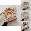 Elegant Woven Shoulder Bag For Women 2024 Trendy Summer Fashion Handbag