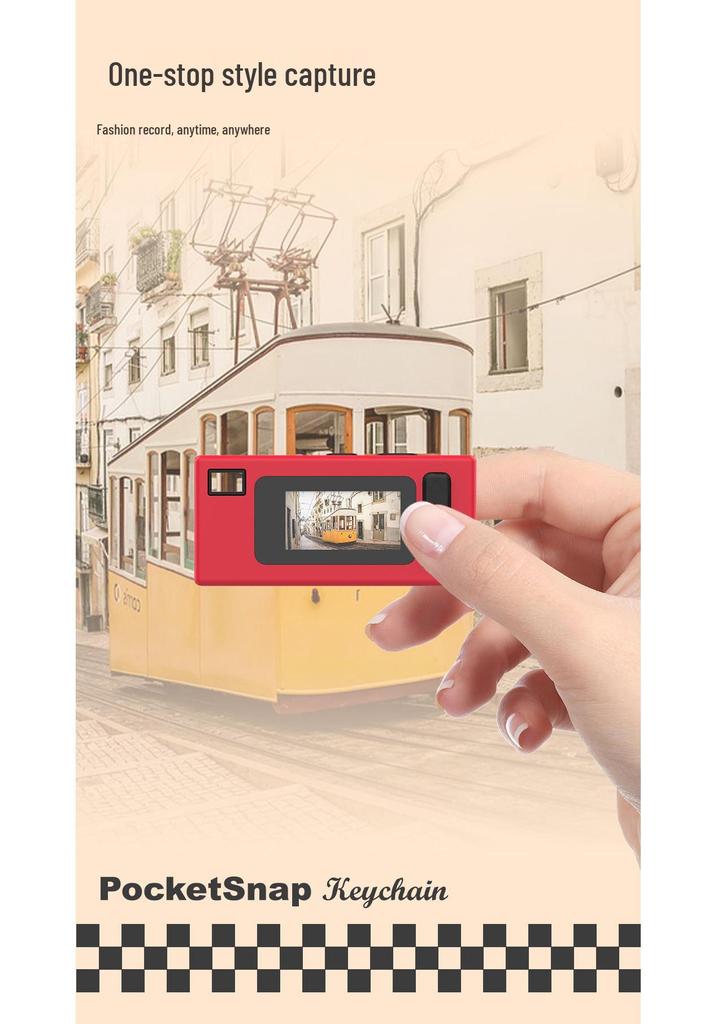 Portable Mini Thumb Camera for Students and Outdoor Events