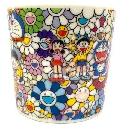 Takashi Murakami Kaikai Kiki Mug [THE Doraemon Exhibition TOKYO 2017] Official Merchandise