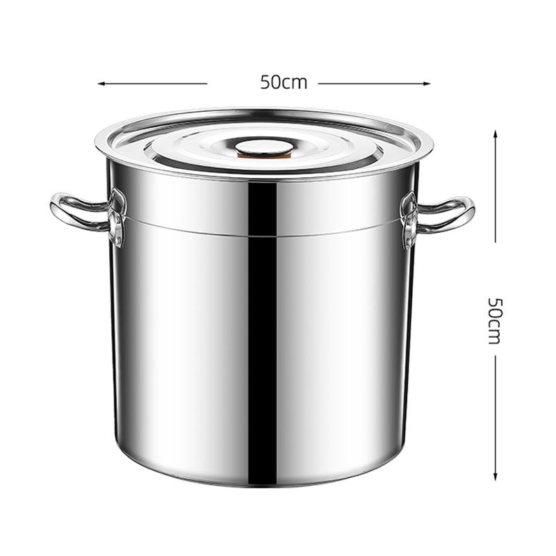 

Ведро из нержавеющей стали Большое ведро с крышкой Коммерческое ведро для супа Круглое ведро Ведро Большая кастрюля