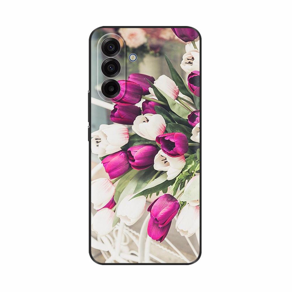 For Samsung Galaxy A17 5G Case Colorful Flower Cover Soft Silicone Phone Cases For Samsung A17 Case A 17 SamsungA17 Back Cover