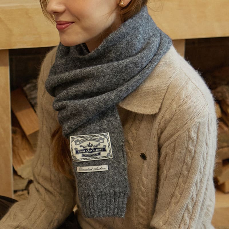 NONLOCAL Mellow Knit Muffler - 4Color