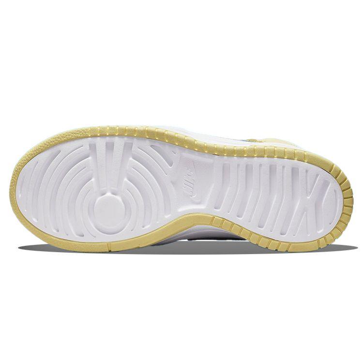 Nike Dunk High Up White Citron Tint Women Sneakers Coconut-Milk Photon-Dust DH3718-105