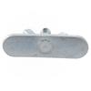 2PCS Stainless Steel Sealing Plate and Butterfly Turnbuckle for Mobile Air Conditioner Suitable for Casement Fixings