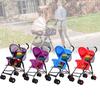Stroller Ultra Kids Lightweight Foldable Convertible Seat One Button Rotation