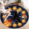 One Piece Poster Round Area Rug Carpet Rug For Living Room Bedroom Sofa Playroom Decor Nonslip Floor Mat