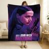 From the World of John Wick Ballerina Blanket Soft and Skin Friendly For Couch Bed Napping Bedspread All Seasons Comforter