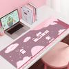 Anime Deskmat x Laptop Table Mat Cute Rabbit Rubber Accessories Gaming Mouse Mat Keyboard Carpet Mouse Pad Office Deskmat