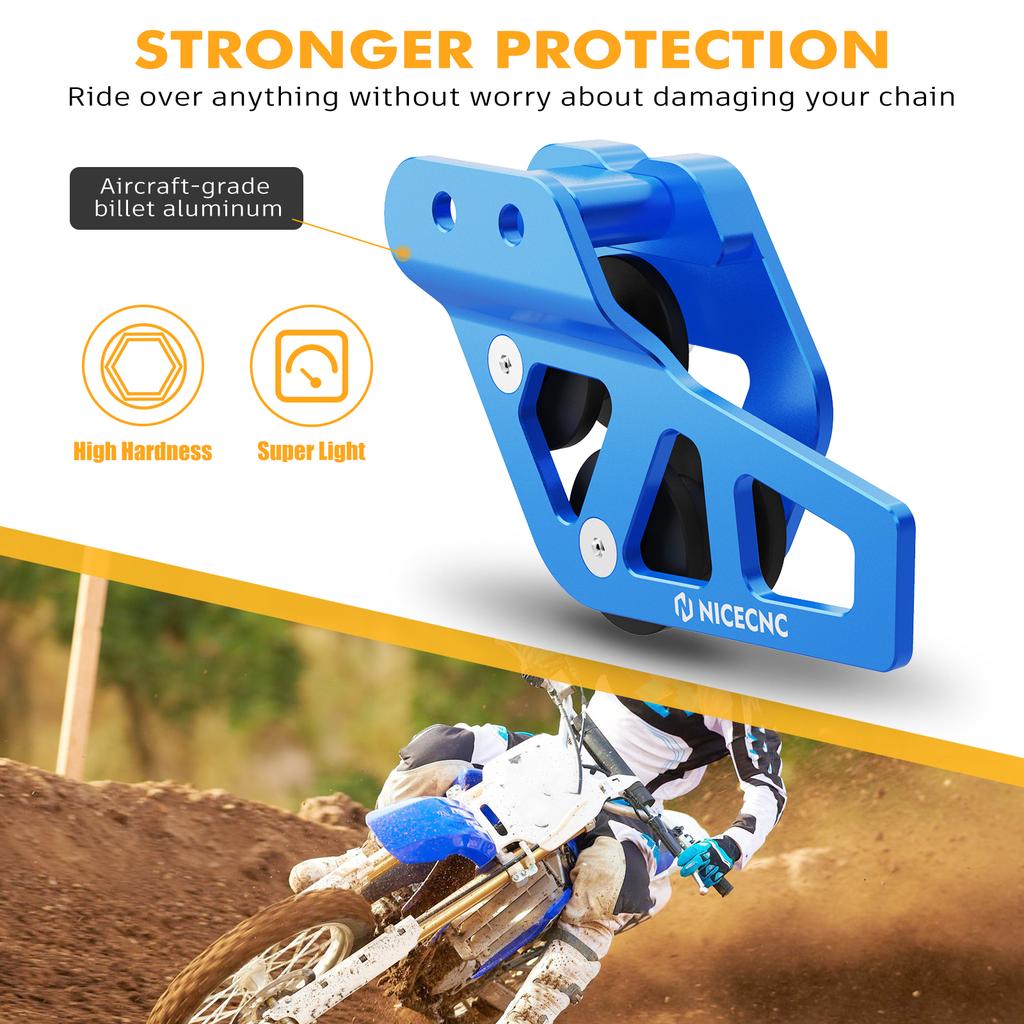 NICECNC For Yamaha YZ85 YZ 85 2003-2018 2017 2016 2015 2014 2013 2012 Motorcycle Chain Guard Sprocket Cover Protector Aluminum