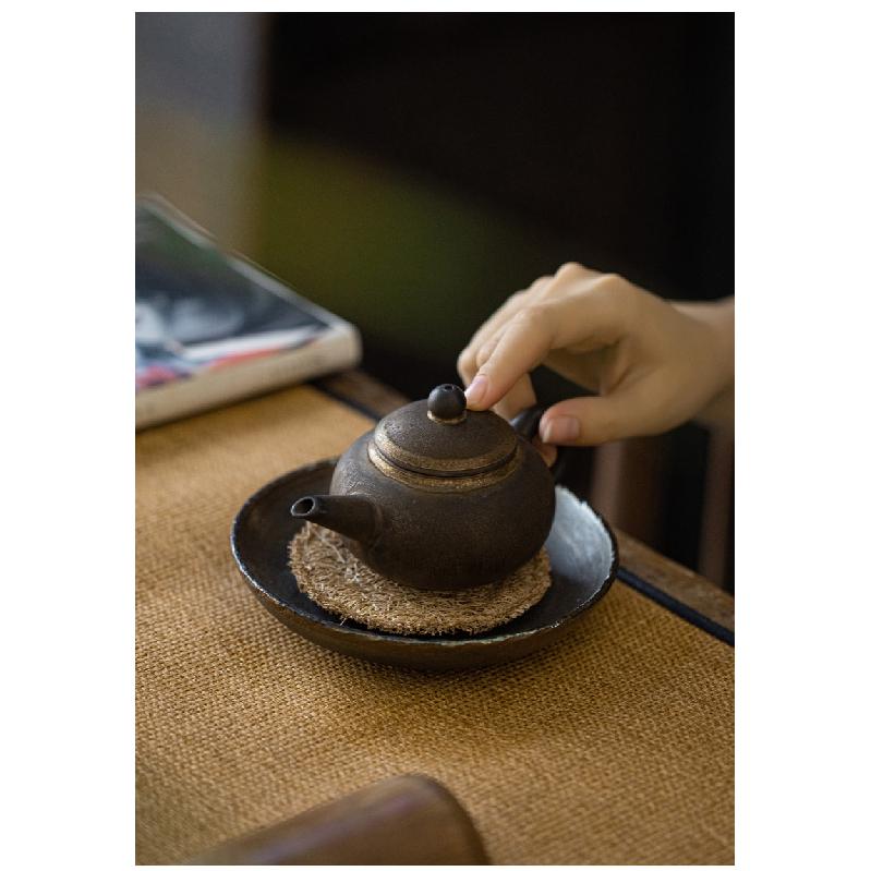 135ml Japanese Style Ceramic Teapot Vintage Gilt Gongfu Tea Set