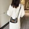 Textured Splicing Portable Underarm Bag Women'S Autumn And Winter Fashion Versatile Shoulder Messenger Bag