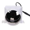 Inline Duct Fan 12V 10W Silent Exhaust Blower Quiet Air Circulation Fan Simple Use for Hydroponic Tent & Small Spaces