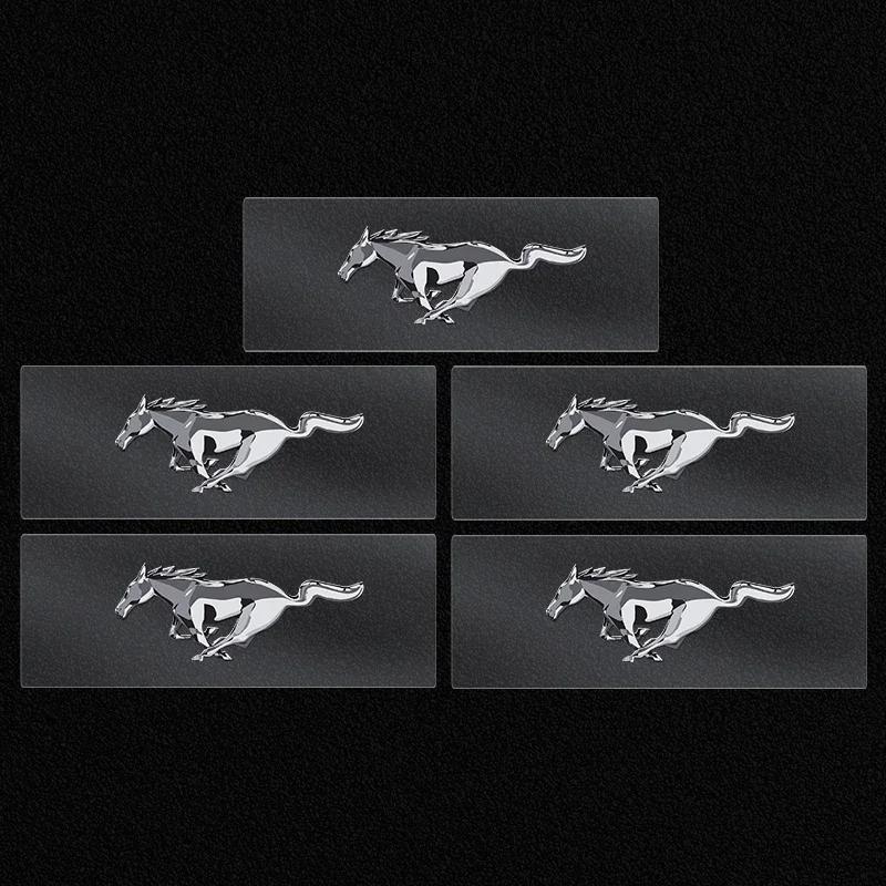 Car Sticker Hot For Ford Car Co-Pilot Sun Visor Sticker Auto Logo Styling Sunshade Accessories for Ford Focus 2 3 Fiesta ST RS M