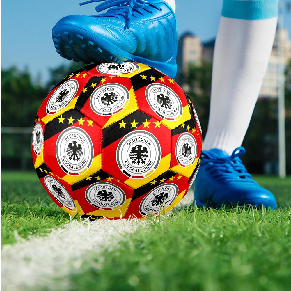Squadra di calcio Tema Taglia 5 Pallone da Calcio da Partita Professionale per Esterno Pallone Morbido da Allenamento