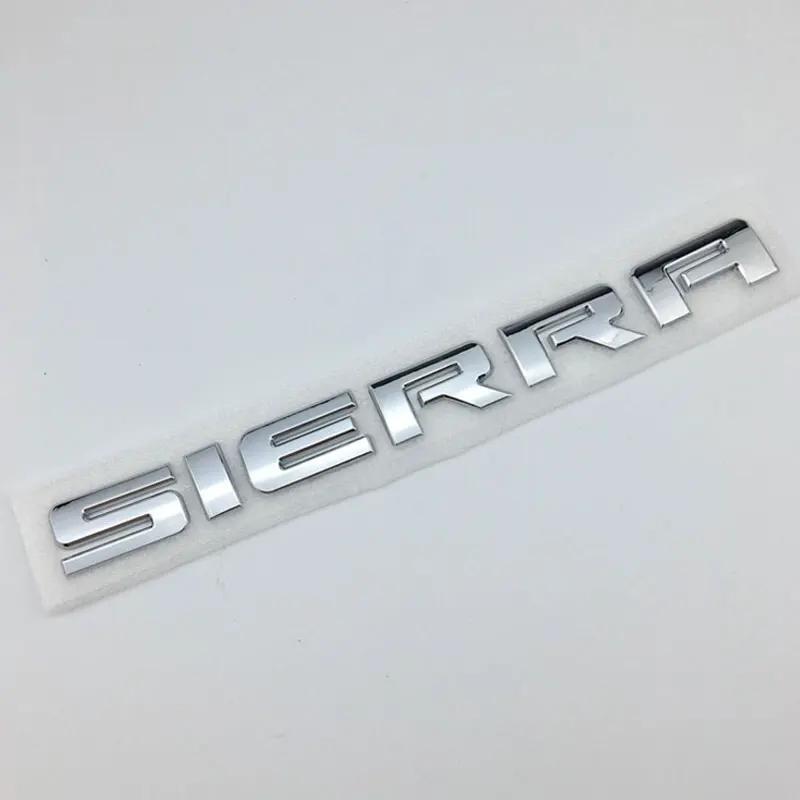 SIERRA new old letter logo car stickers for GMC sierra original rear boot label trunk modified Accessories decoration decals