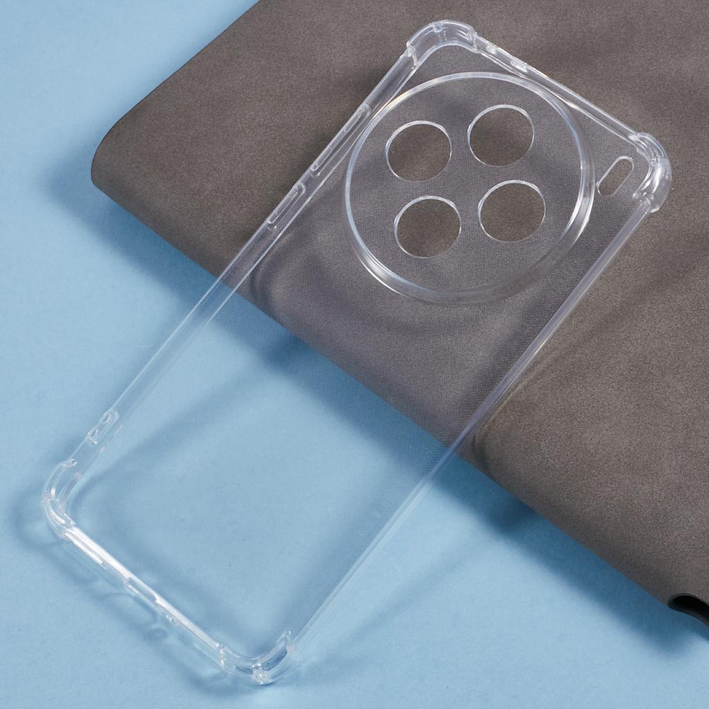 For vivo X200 Pro mini 5G Phone Case Reinforced Four Corner Anti-Drop Clear TPU Cover