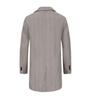2024 Autumn/Winter Men's Plaid Woolen Coat: Mid-Length, Warm, European Size
