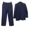Lanvin 90s Old Suit Setup H48-25-79 Navy Men's Used