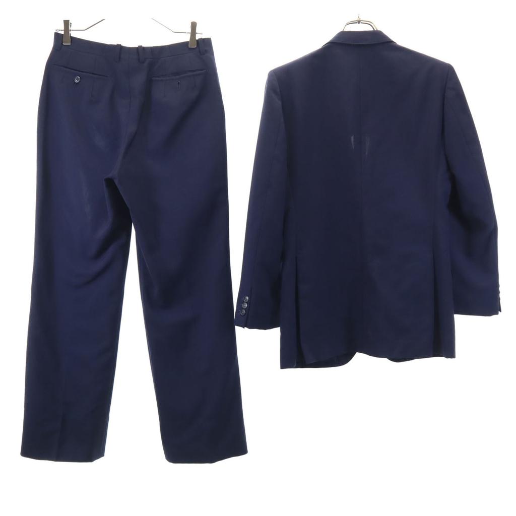 Lanvin 90s Old Suit Setup H48-25-79 Navy Men's Used