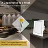 SLS EU Standard Smart Wifi Wall Light 2 Gang 3-Way Single Pole 10A ABS Single Live Wire Alexa Google Home Remote Control 240V