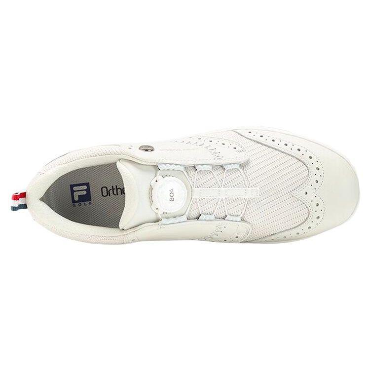 Fila GF Derby Comfortable Low Top Golf Shoes Men Sneaker White A12M331703FBB