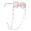 Imitationsperlen Quaste Sonnenbrillenkette Riemen Lanyards Metallperlen Kette Splicing Stil Kette Brillen Hängeseil Halter Kordel Lanyard