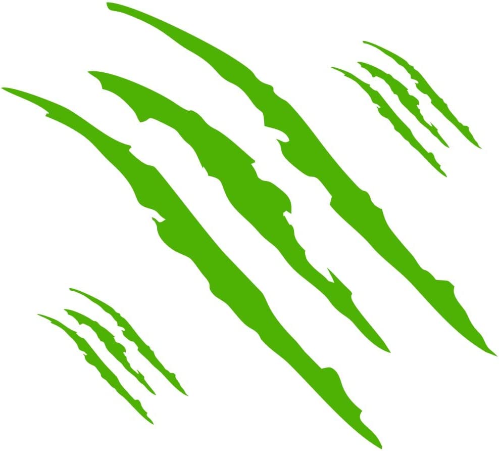 Naklejki ślady pazurów samochodu zestaw Uniwersalne winylowe naklejki na reflektory samochodowe, maskę, naklejki dekoracyjne na karoserię, hurtownia akcesoriów samochodowych