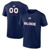 Colorado Avalanche Heritage Vlastní TriBlend Tričko Měkké Pánské a Dámské Krátký Rukáv Pohodlné Prodyšné Streetwear Košile